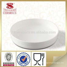 Guangzhou large ceramic salad bowl porcelain shallow salad bowl